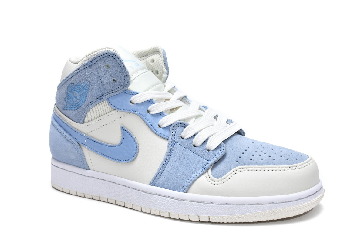 Air Jordan 1 Mid SE Sail Light Blue DA4666-100