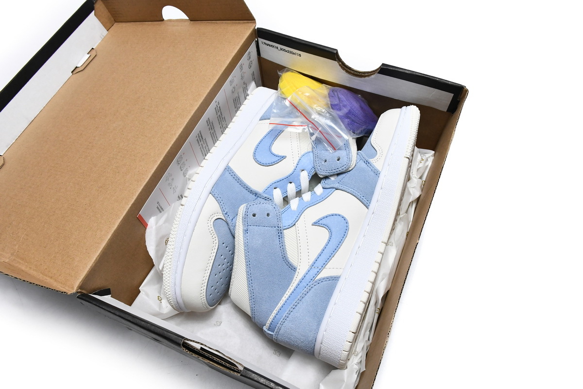 Air Jordan 1 Mid SE Sail Light Blue DA4666-100