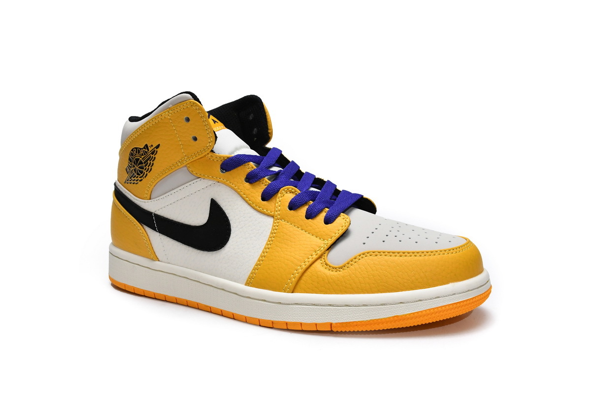 Air Jordan 1 Mid SE Lakers 852542-700