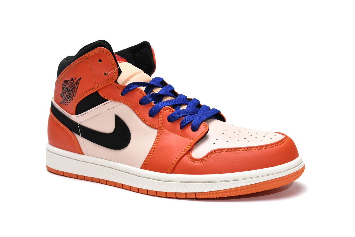 Air Jordan 1 Mid SE Team Orange 852542-800