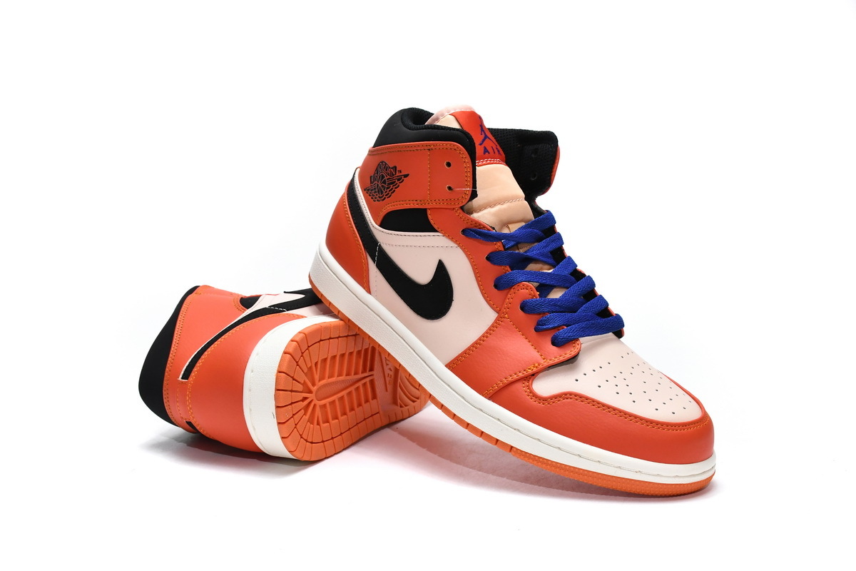 Air Jordan 1 Mid SE Team Orange 852542-800