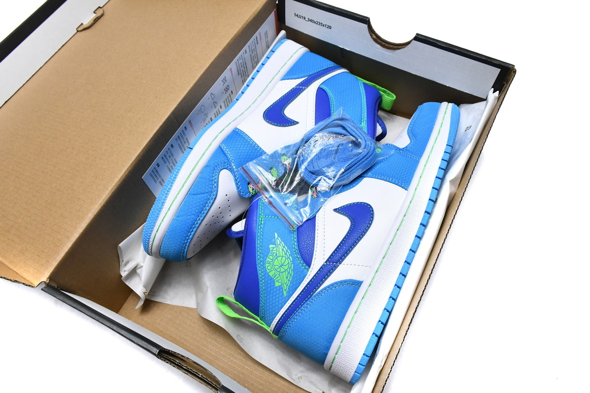 Air Jordan 1 Mid SE GS Sprite DA8010-400