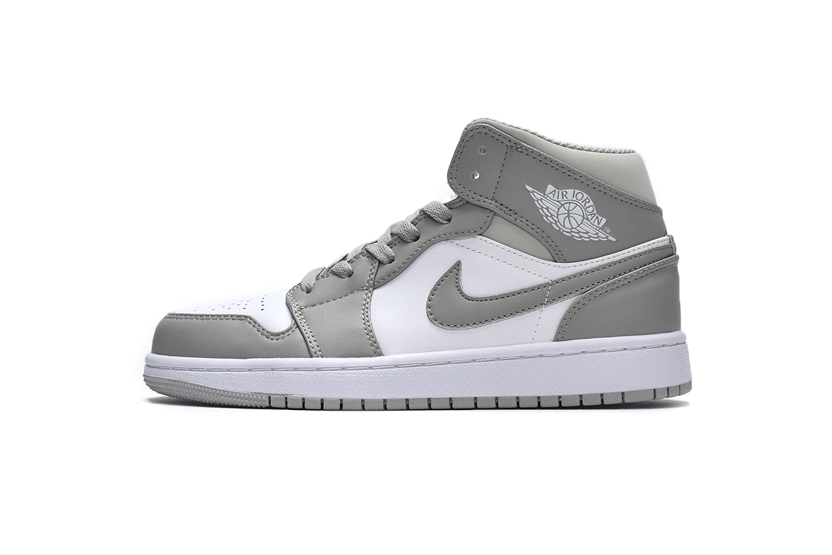 Nike Air Jordan 1 Mid Linen Womens 554724-082