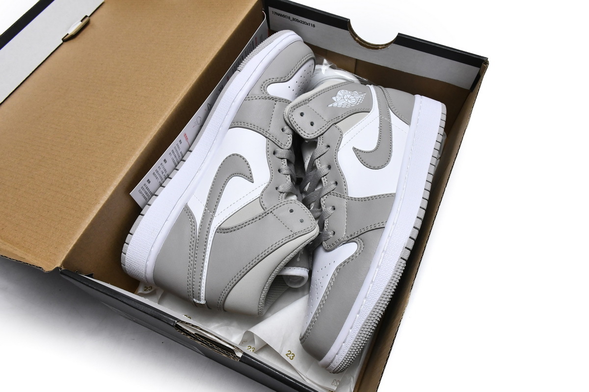 Nike Air Jordan 1 Mid Linen Womens 554724-082