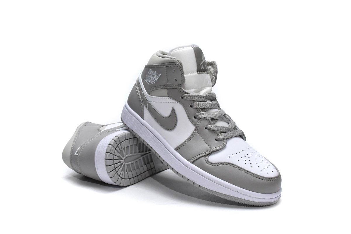 Nike Air Jordan 1 Mid Linen Womens 554724-082
