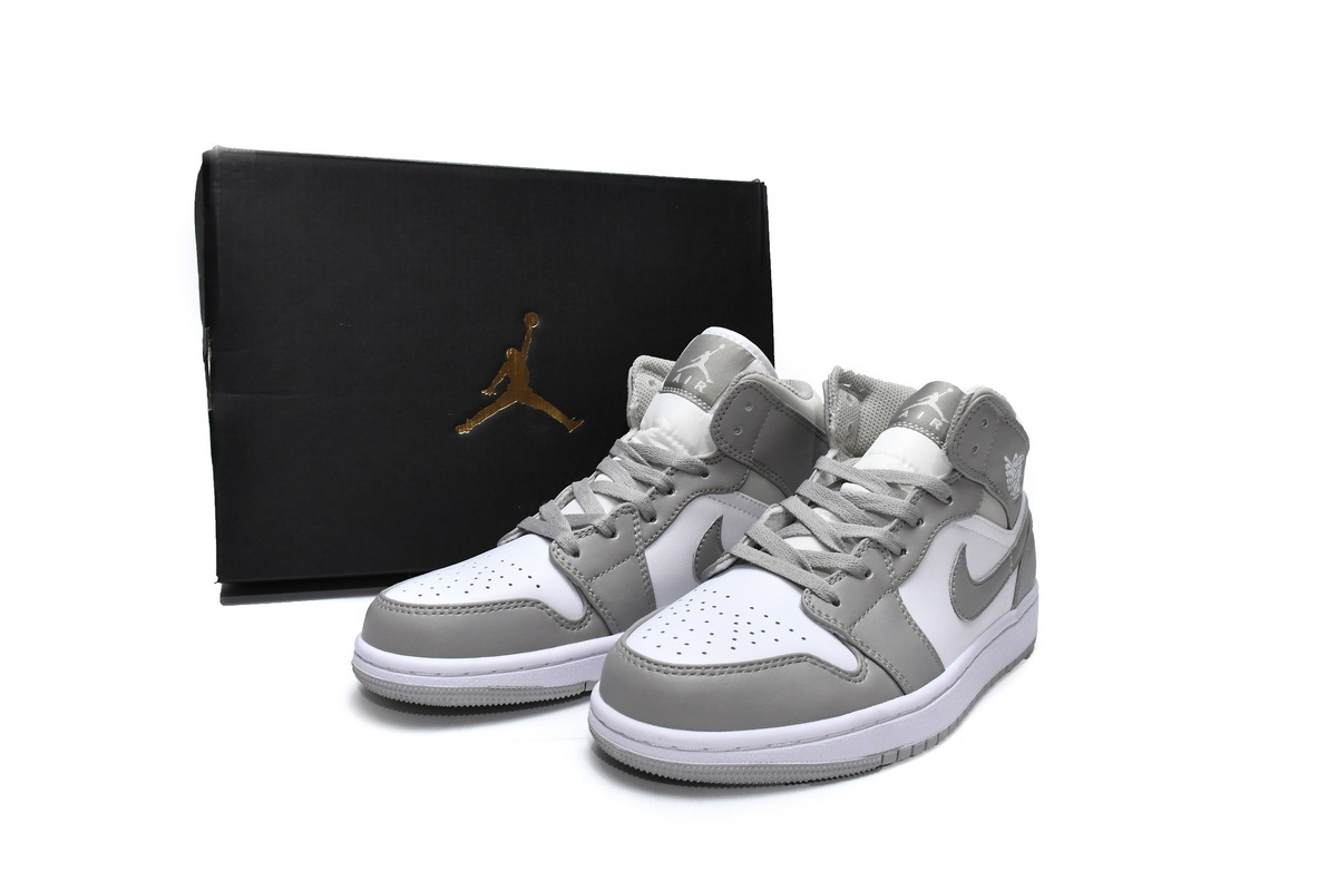 Nike Air Jordan 1 Mid Linen Womens 554724-082