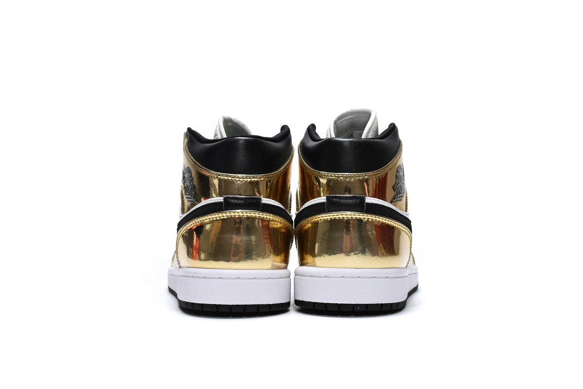 Air Jordan 1 Mid SE GS Metallic Gold DC1420-700