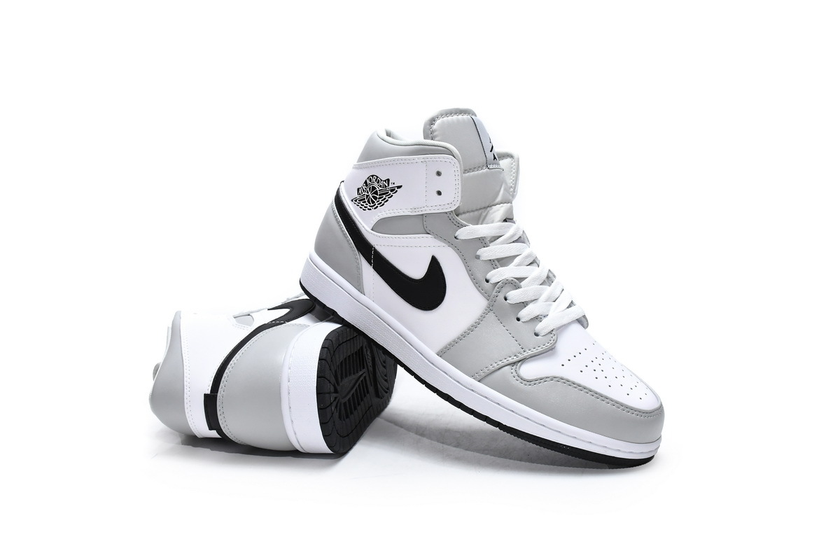Air Jordan 1 Mid Grey Fog BQ6472-015