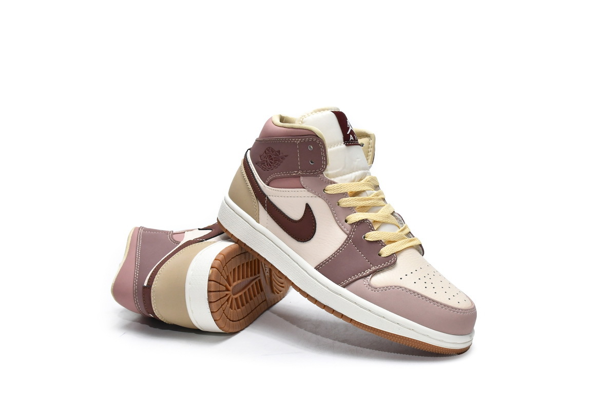 Air Jordan 1 Mid Dark Pony Smoky Mauve DO7440-821