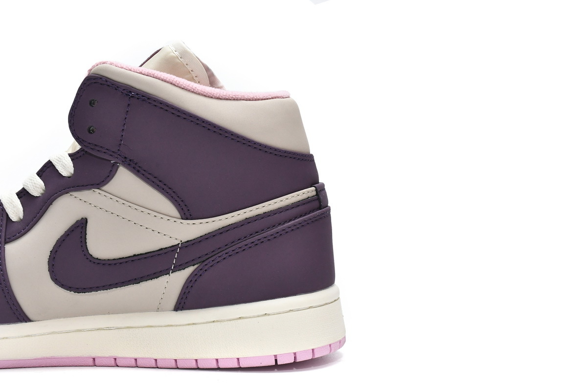 Air Jordan 1 Mid Pro Purple Sand 555112-500