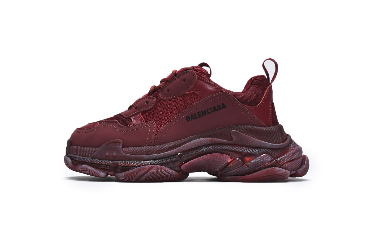 Balenciaga Triple S Red Wine  544351 W06F1 9878