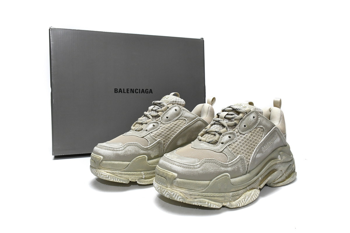 Balenciaga Triple S Faded Beige 536737 W3CN3 9700