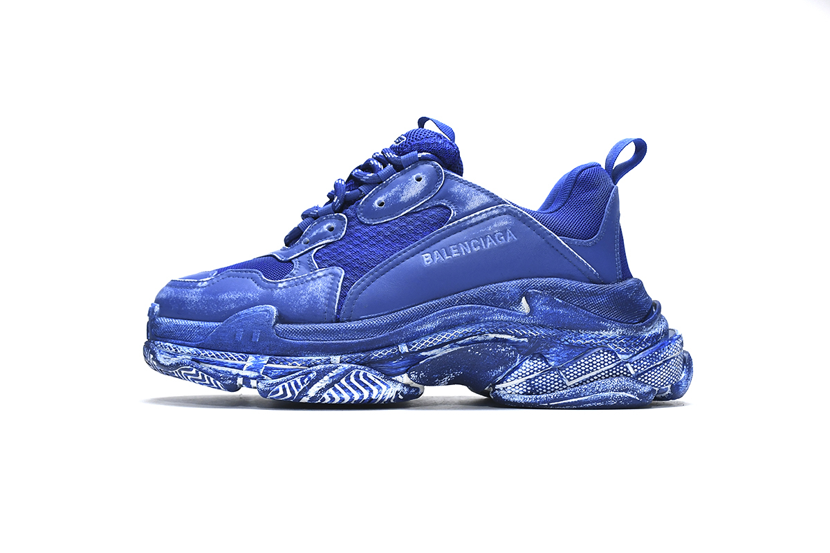 Balenciaga Triple S Blue 536737 W3CN3 4900
