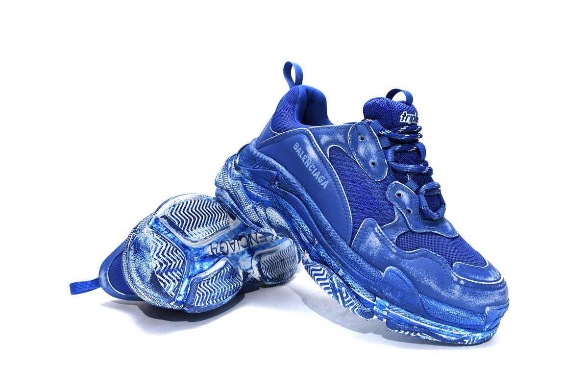Balenciaga Triple S Blue 536737 W3CN3 4900