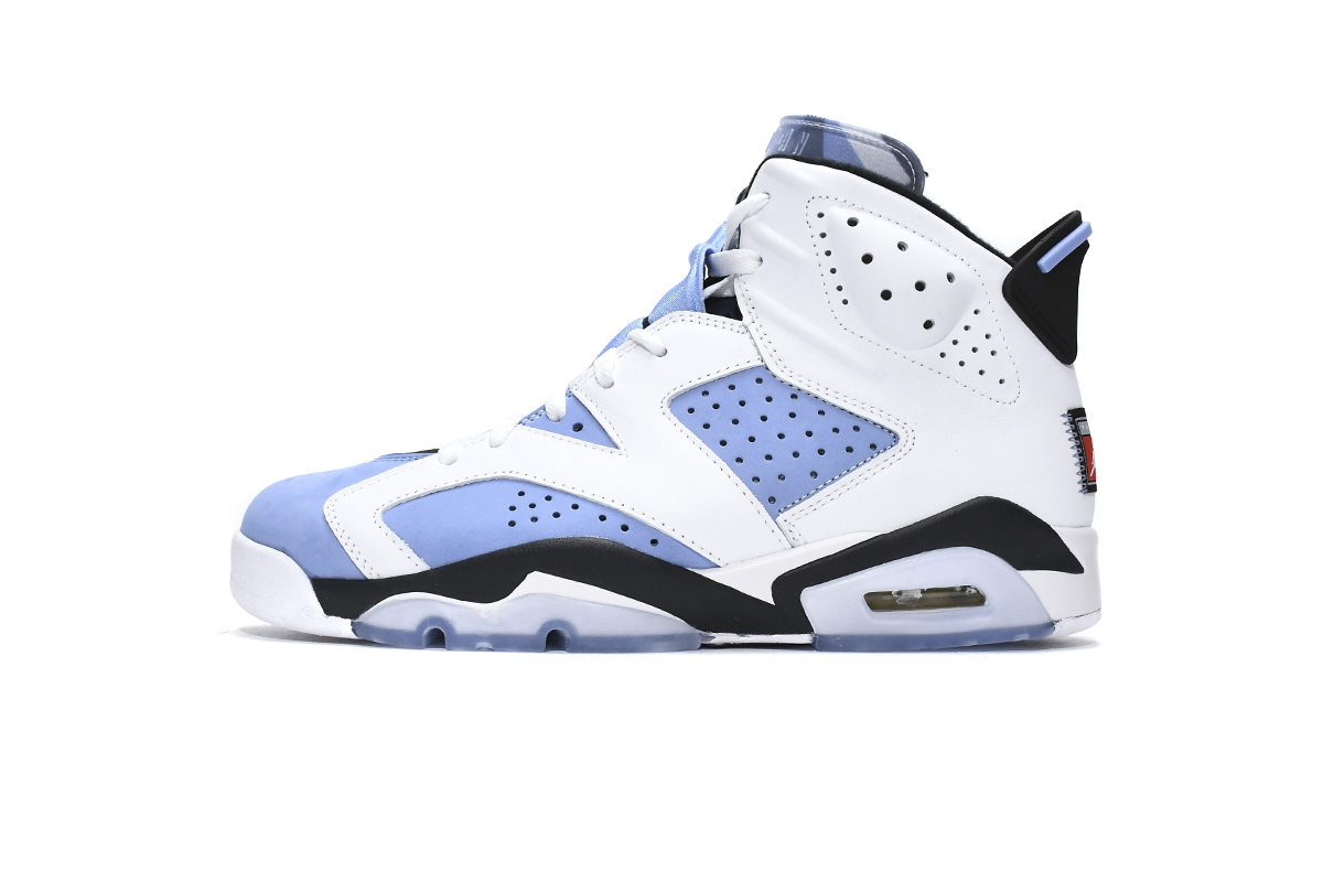 Air Jordan 6 Retro UNC White CT8529-410