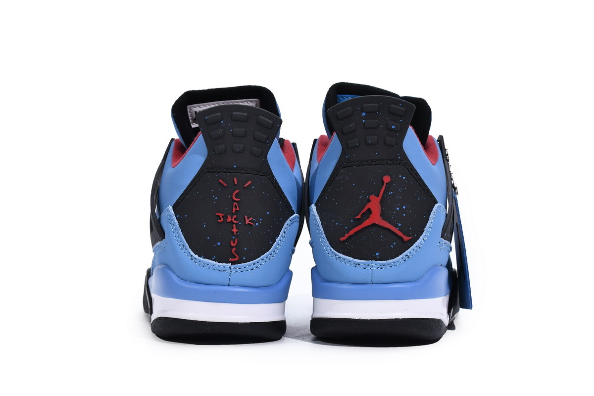 Travis Scott x Air Jordan 4 Houston Oilers Cactus Jack 308497-406
