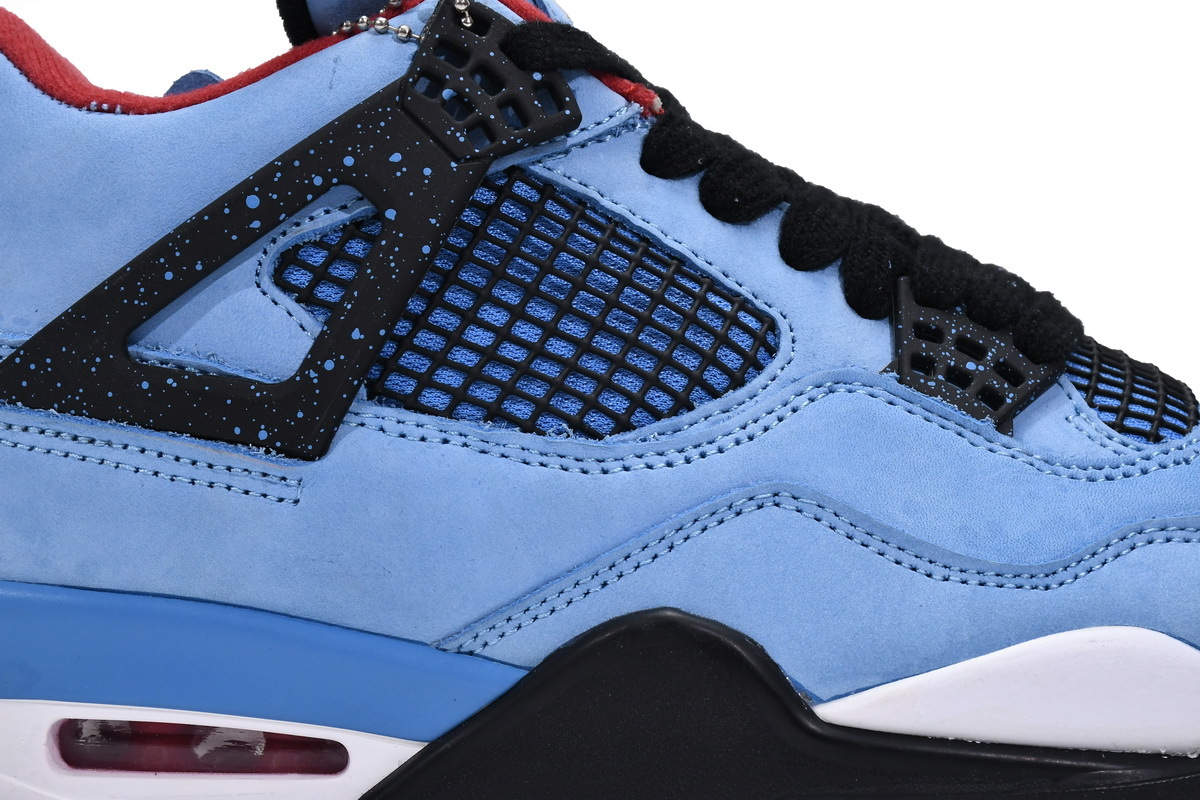 Travis Scott x Air Jordan 4 Houston Oilers Cactus Jack 308497-406