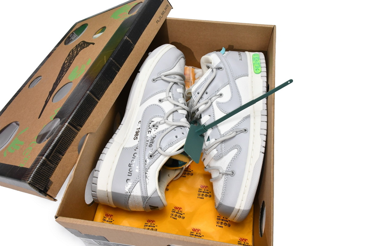 Nike Dunk Low Off-White Lot 42 DM1602-117