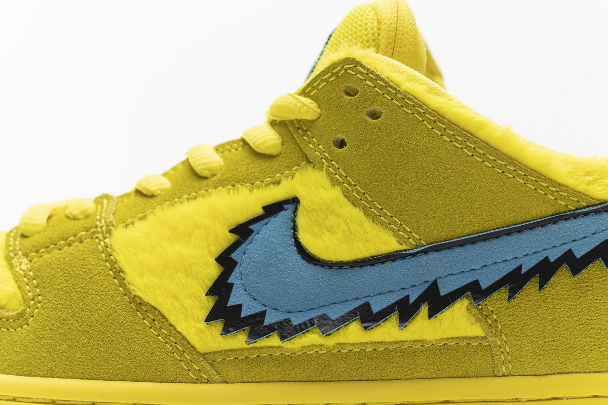 Nike SB Dunk Low Grateful Dead Bears Opti Yellow CJ5378-700