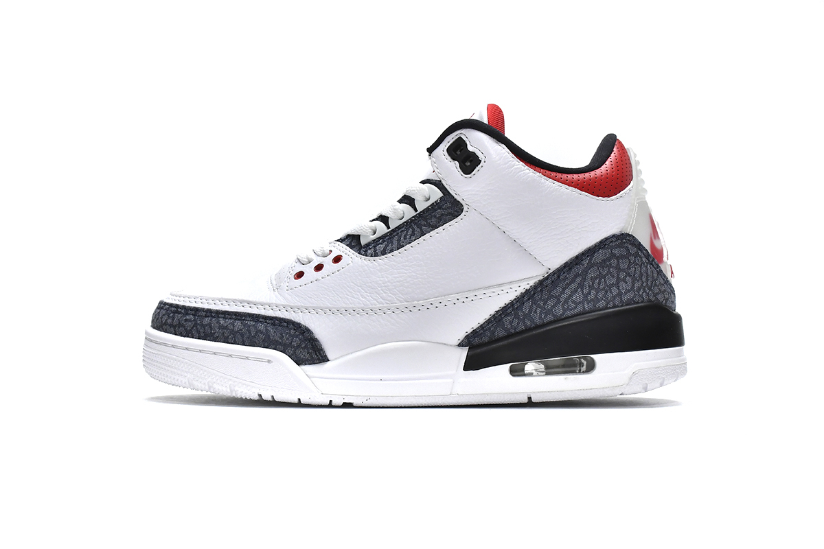 Jordan 3 Retro SE Fire Red Denim (2020) CZ6431-100