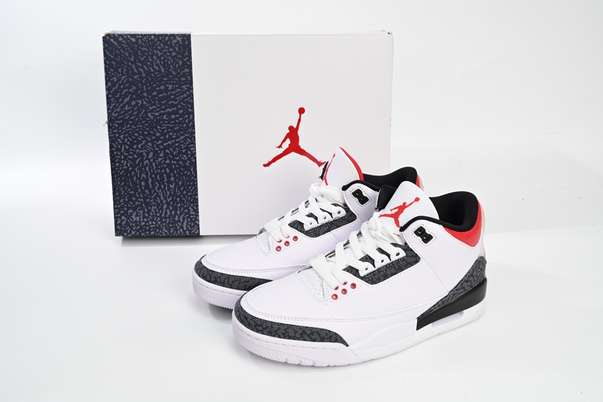 Jordan 3 Retro SE Fire Red Denim (2020) CZ6431-100