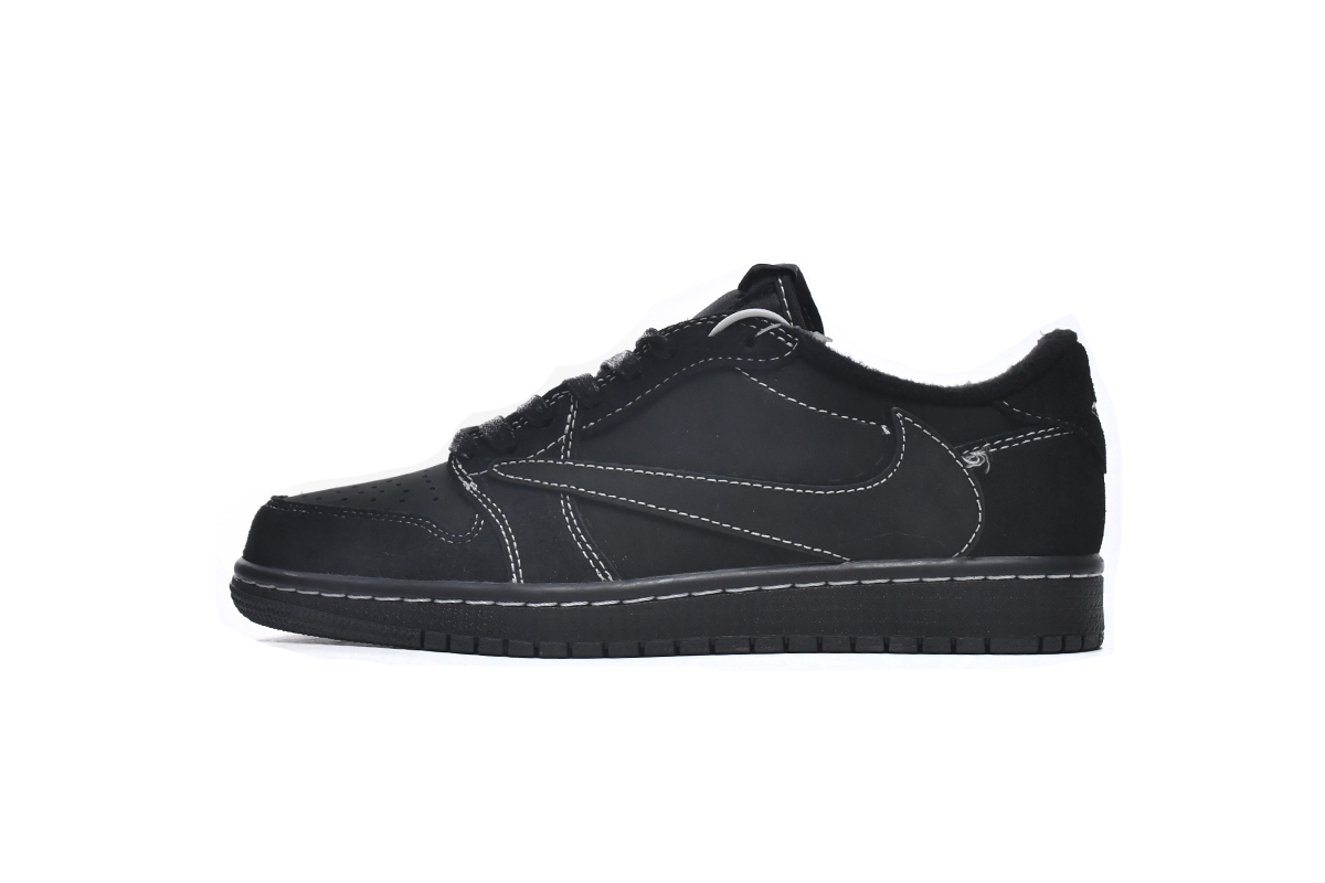 Travis Scott x Air Jordan 1 Retro Low OG SP Black Phantom DM7866-001
