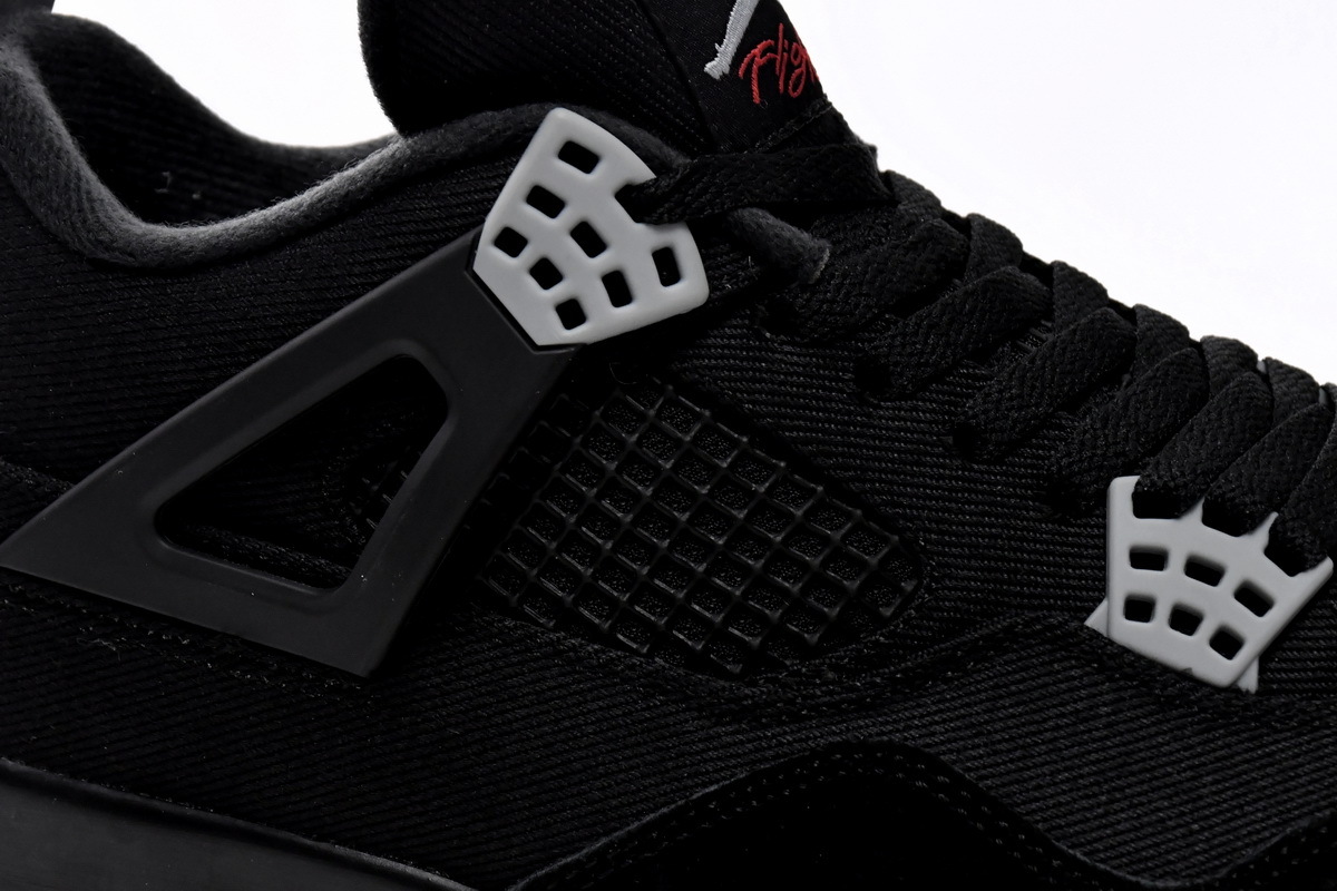Air Jordan 4 Retro SE Black Canvas DH7138-006