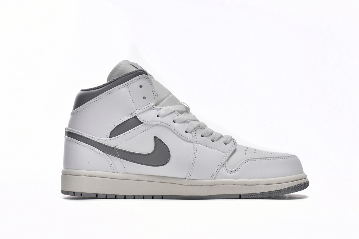 Jordan 1 Mid Neutral Grey 554724-135