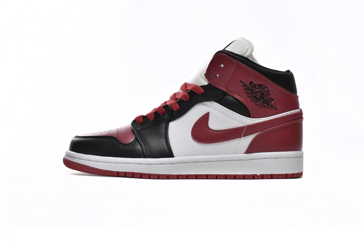 Jordan 1 Mid Alternate Bred Toe BQ6472-079