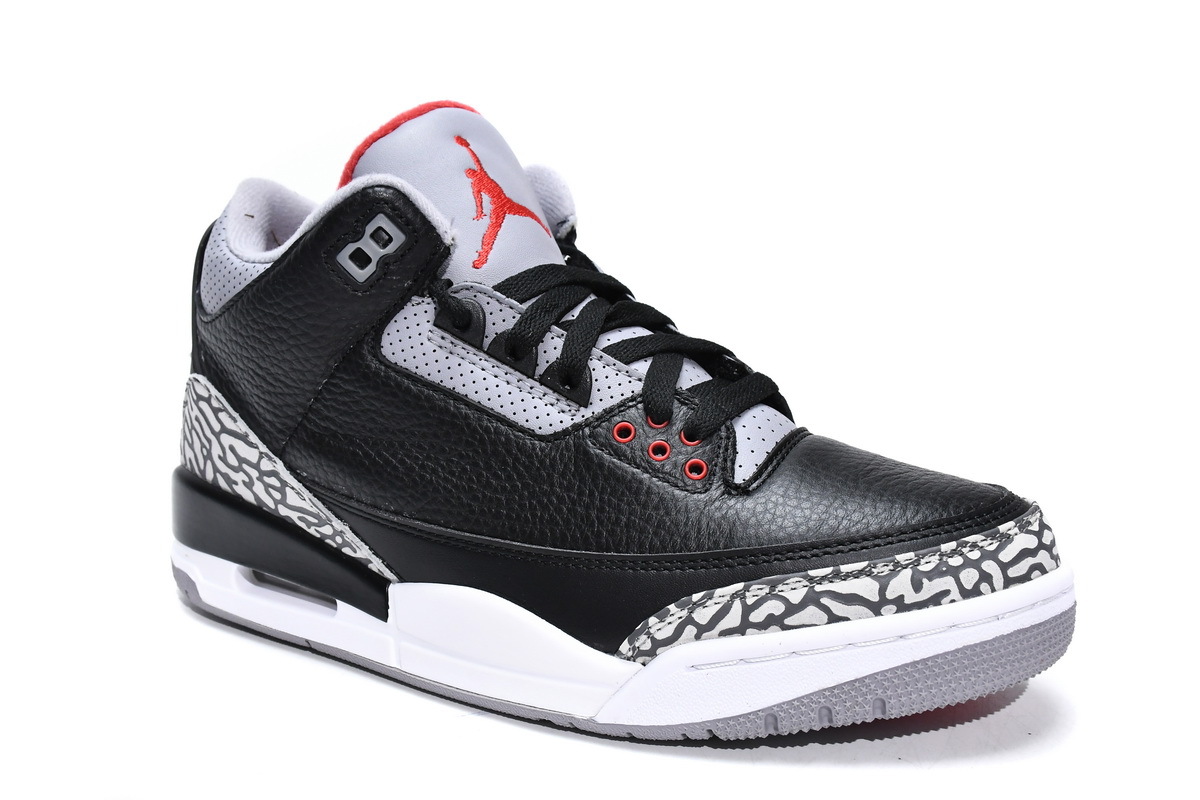 Jordan Retro 3 Black Cement 854262-001
