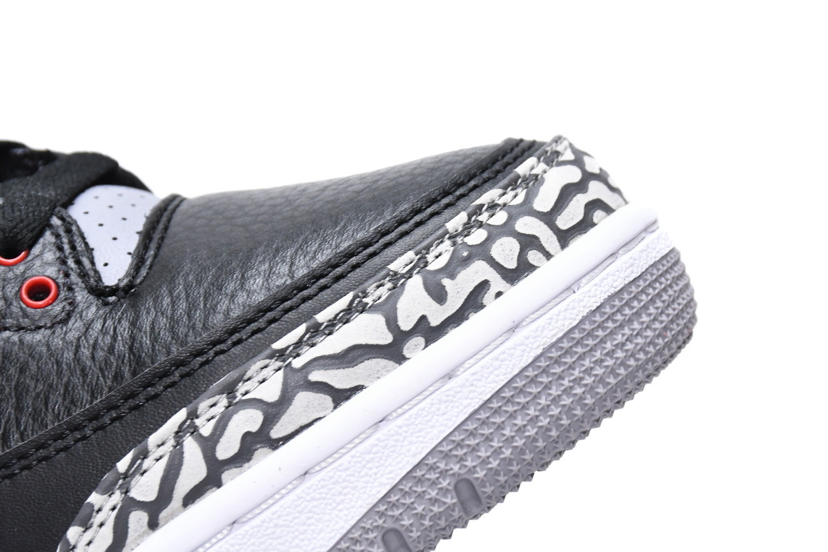 Jordan Retro 3 Black Cement 854262-001