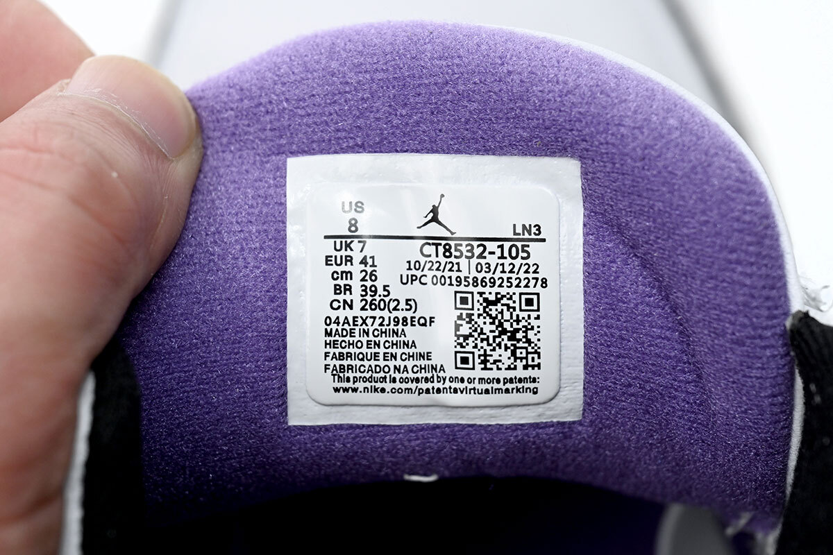 Air Jordan 3 Dark Iris  CT8532-105
