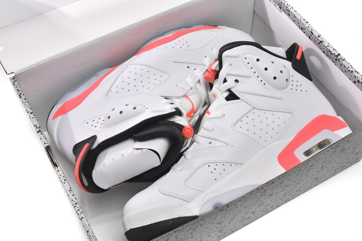 Jordan 6 Infrared White 384664-123