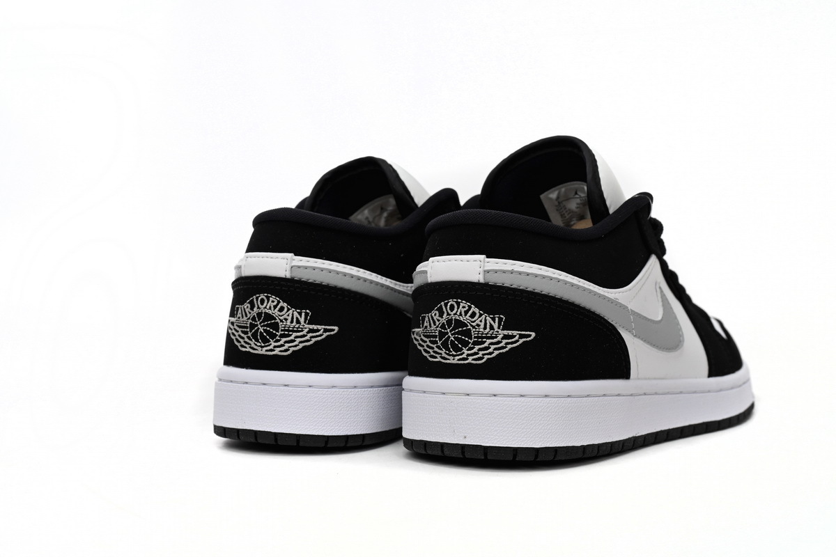 Air Jordan 1 Low Black and White Gray  552780-018