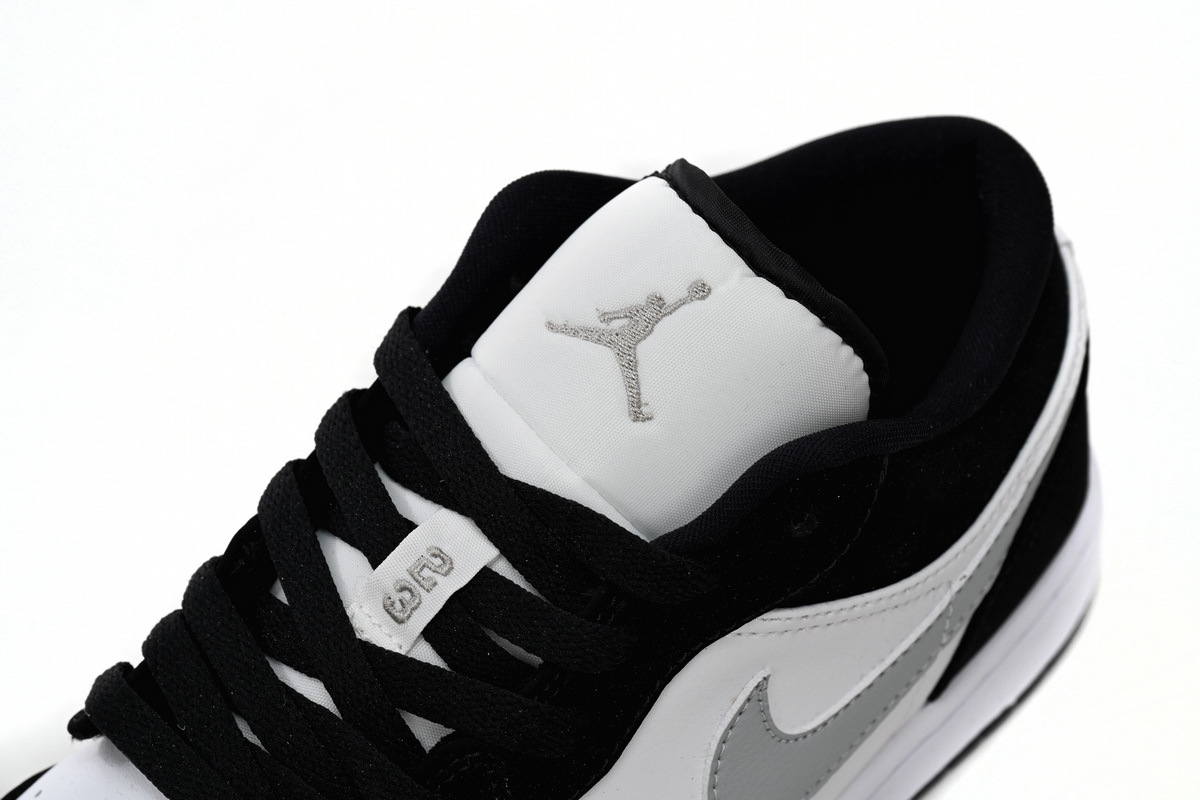 Air Jordan 1 Low Black and White Gray  552780-018