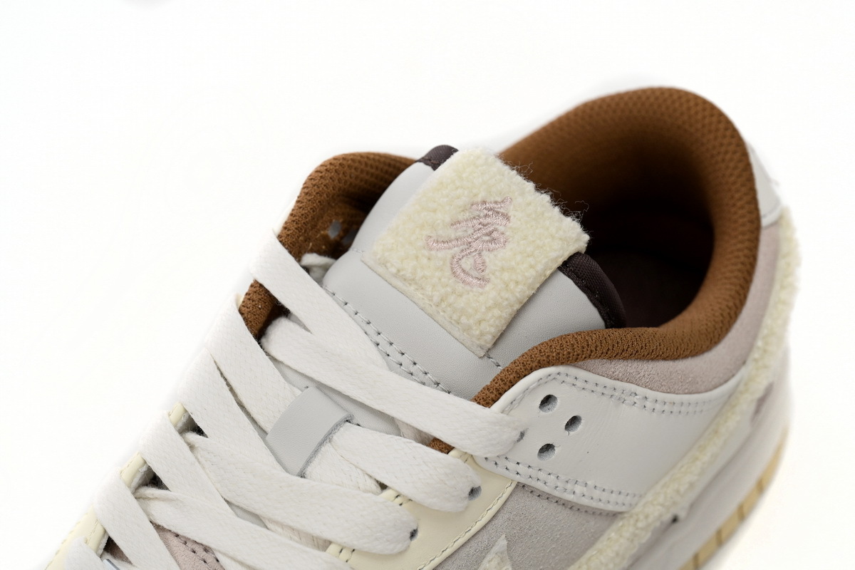 Nike Dunk Low Retro PRM Year of the Rabbit Mocha Brown FD4203-211