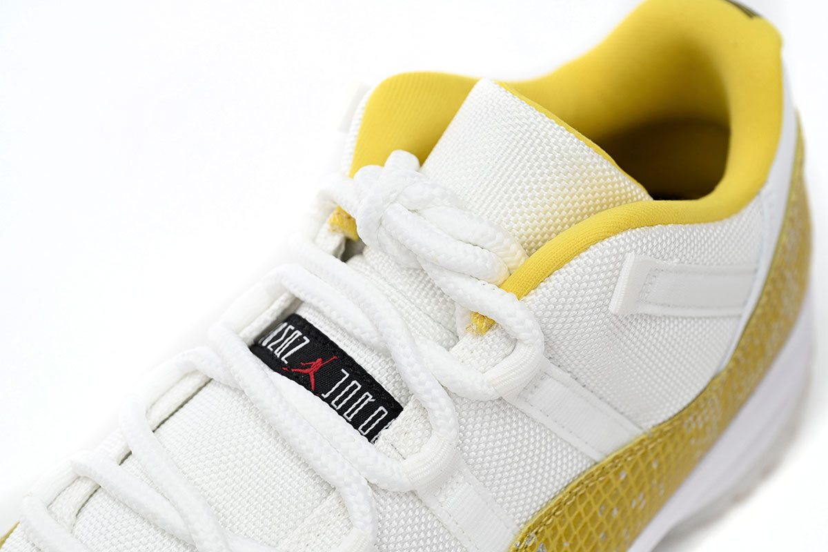 Jordan 11  Low Yellow Snakeskin AH7860-107