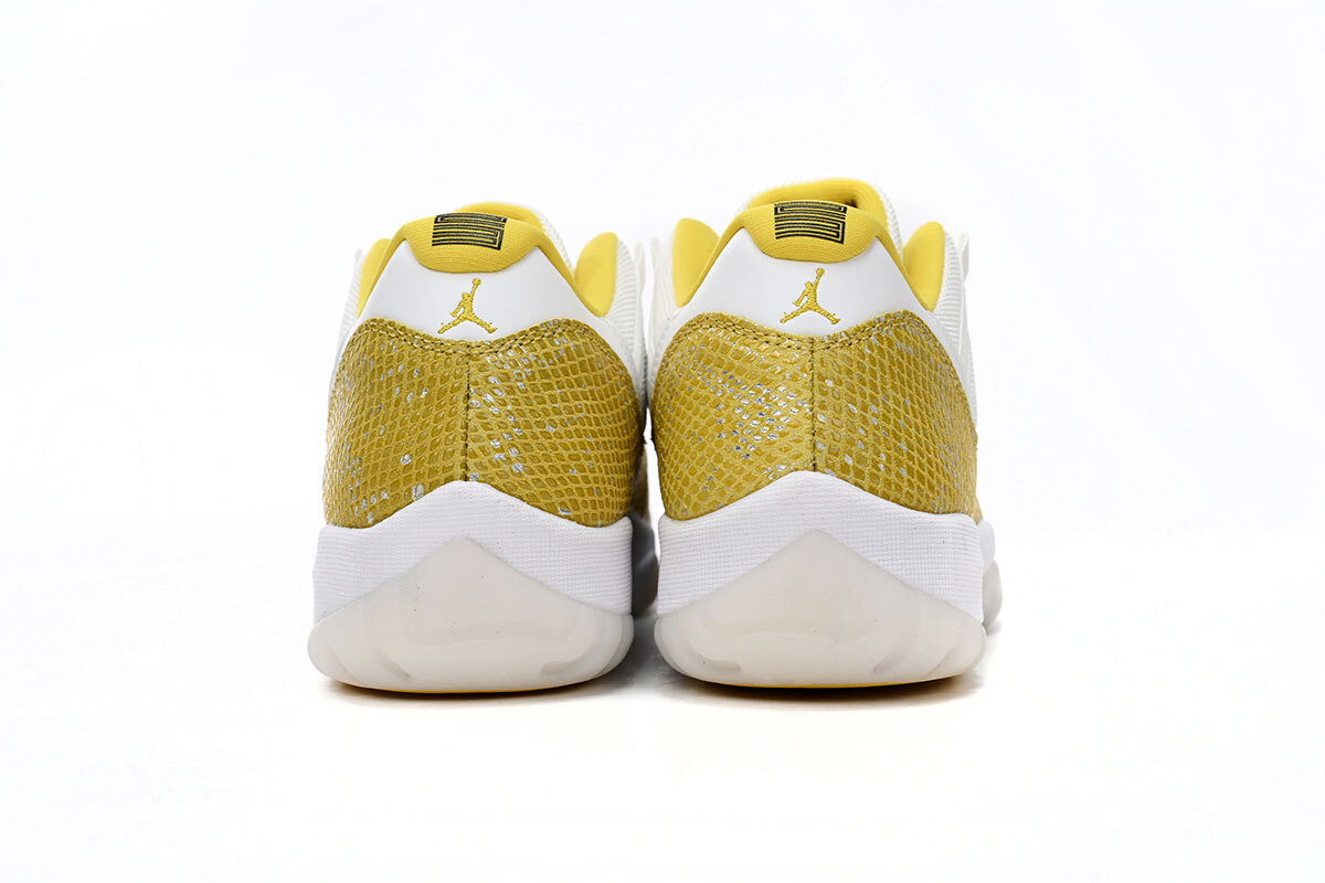 Jordan 11  Low Yellow Snakeskin AH7860-107