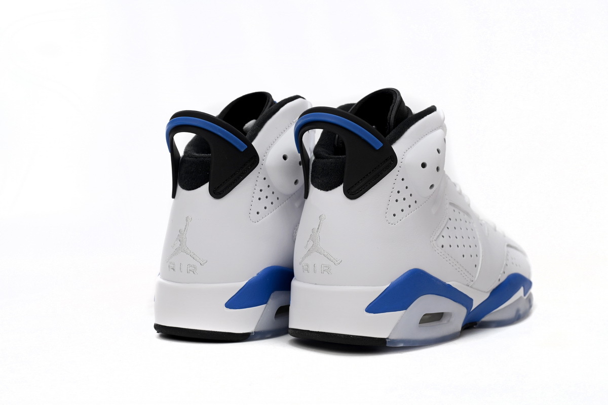 Air Jordan 6 Sport Blue 384664-107