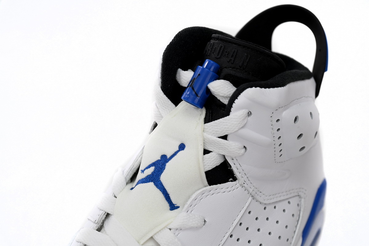 Air Jordan 6 Sport Blue 384664-107