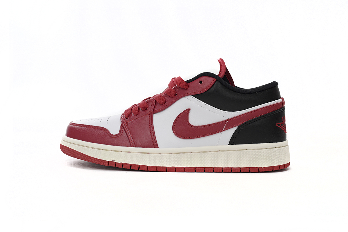 Jordan 1 Low Reverse Black Toe DC0774-160