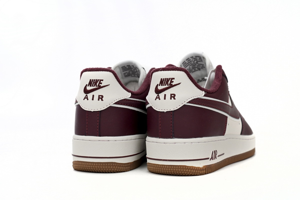 Nike Air Force 1 Low College Pack Night Maroon DQ7659-102
