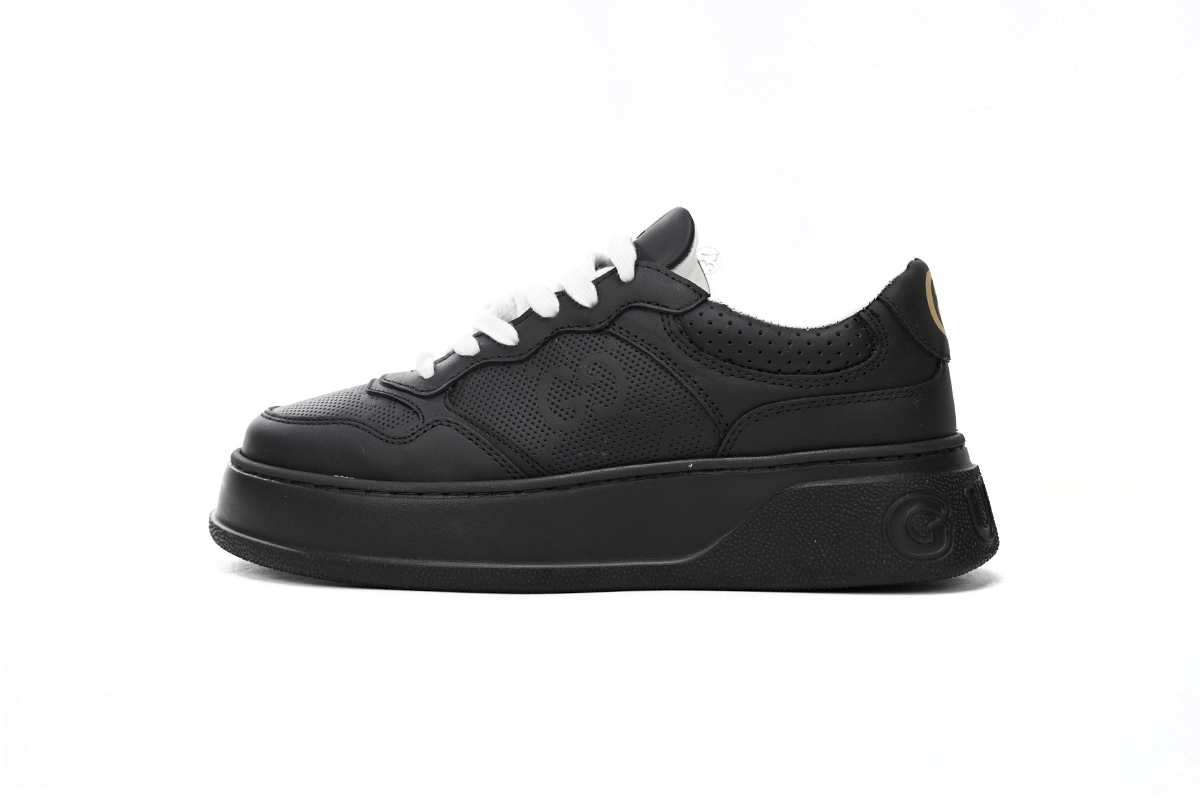 Gucci GG Embossed Black Leather 669582 1XL10 1000