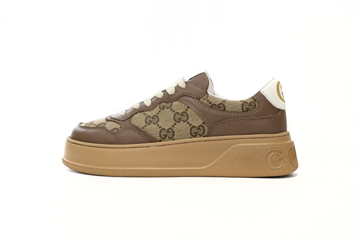 Gucci GG Sneaker GG Beige Ebony 676092 UPG20 2866