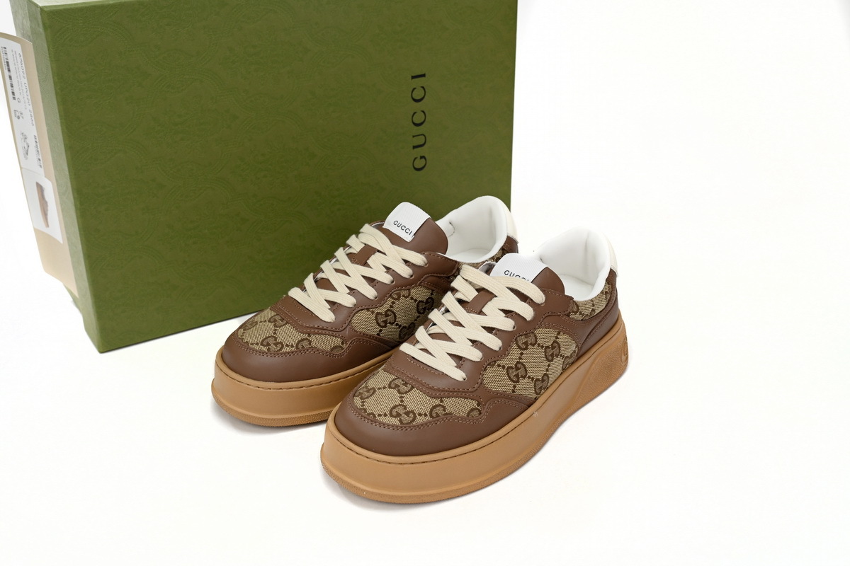 Gucci GG Sneaker GG Beige Ebony 676092 UPG20 2866