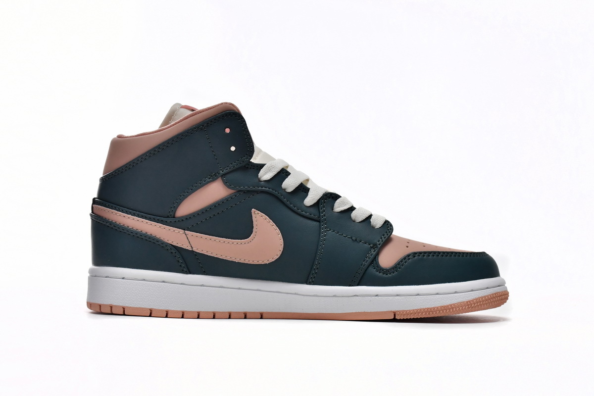 Air Jordan 1 Mid Dark Teal Green BQ6472-308