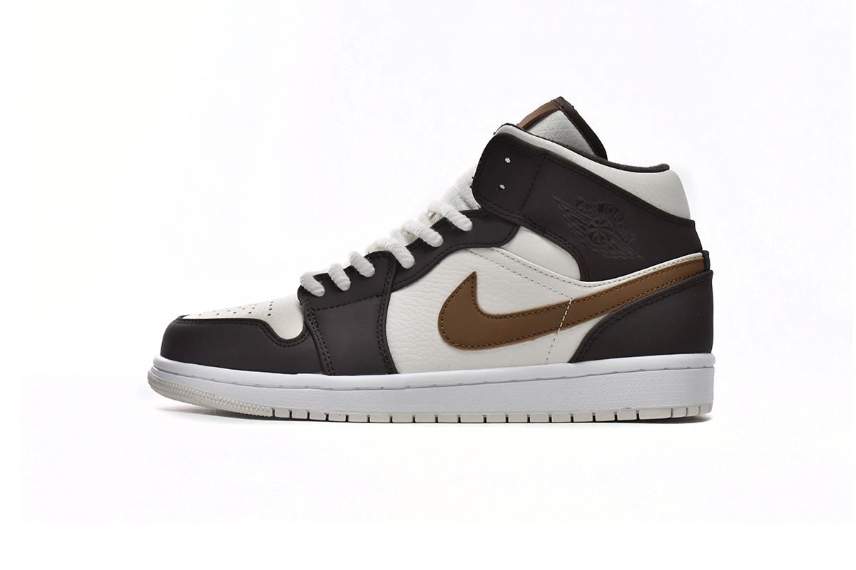 Air Jordan 1 Mid SE Cream Dark Chocolate DO6699-200