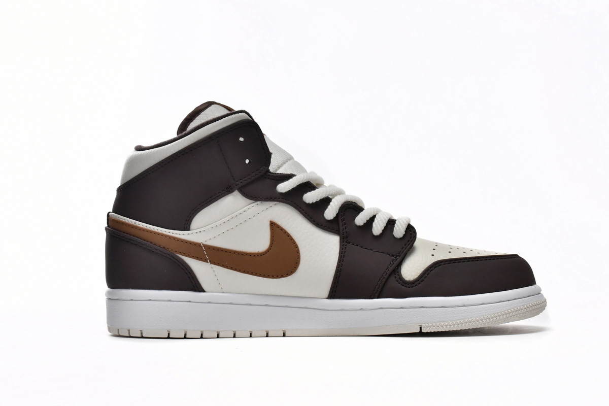 Air Jordan 1 Mid SE Cream Dark Chocolate DO6699-200