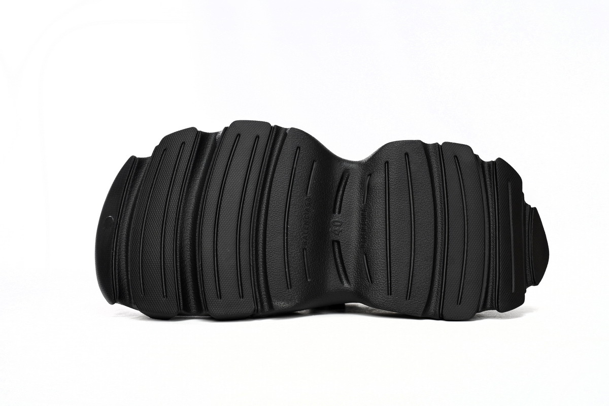 Balenciaga HD Lace Up Black 702421W3CES1000