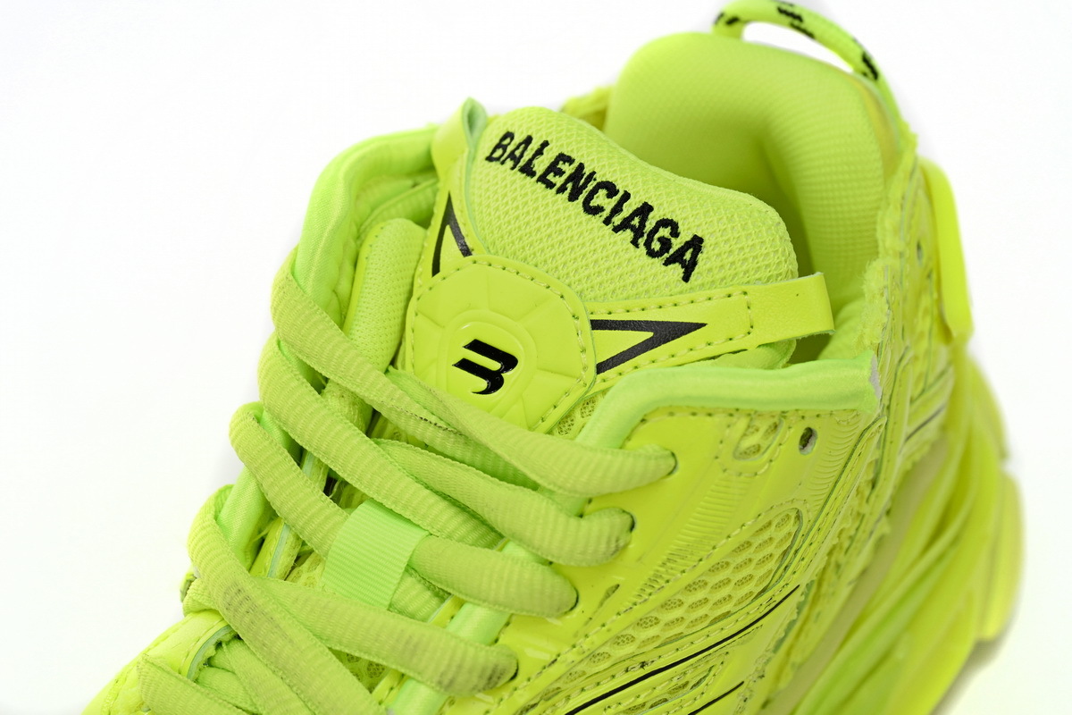 Balenciaga  Runner Sneaker Fluo Yellow 677402 W3RB4 7510